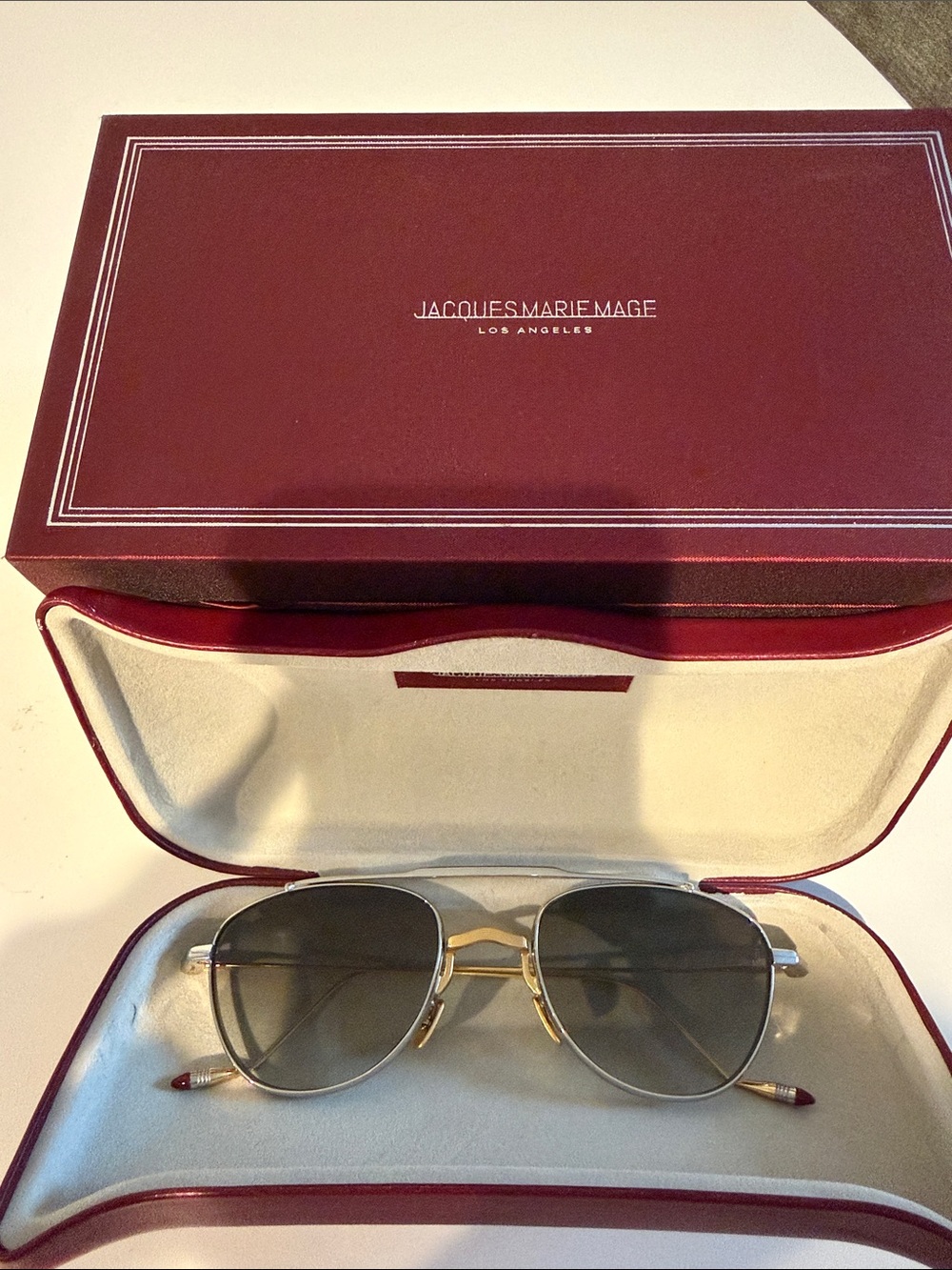 Jacques Marie Mage Flynn sunglasses 49/500- FULL SET